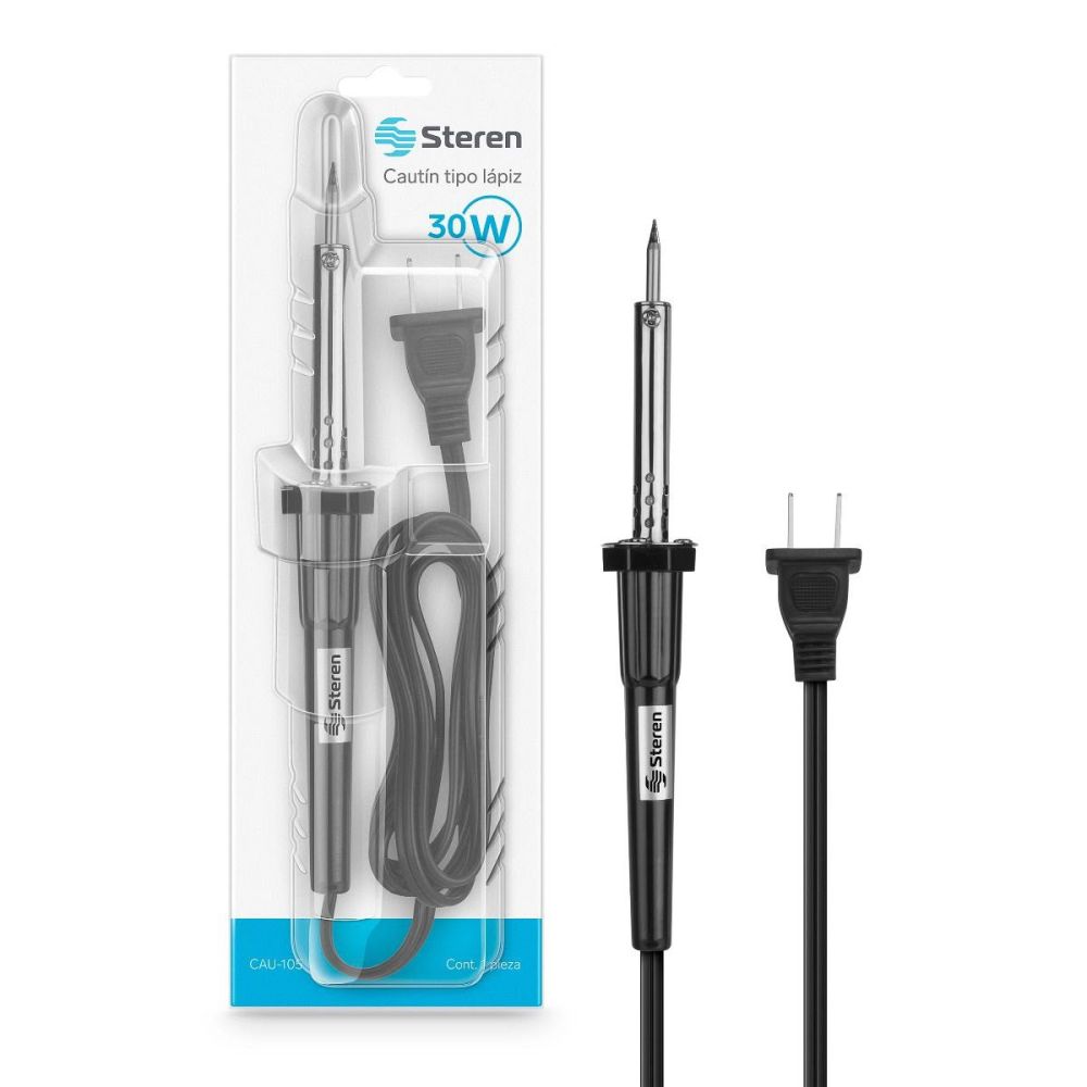 Cautín tipo lápiz 30 W Steren