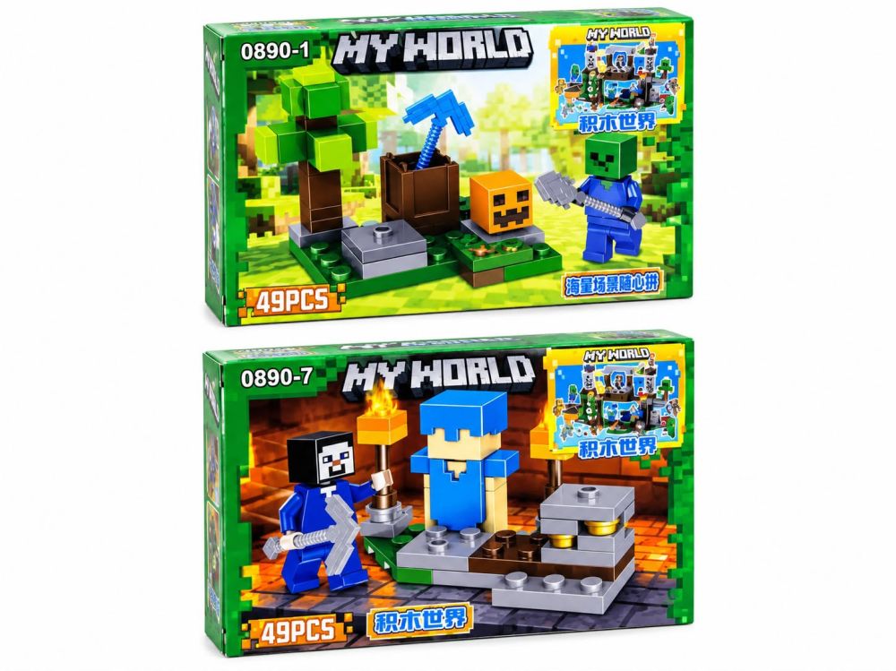⛏️ ¡LEGOS DE MINECRAFT! 🎮💚