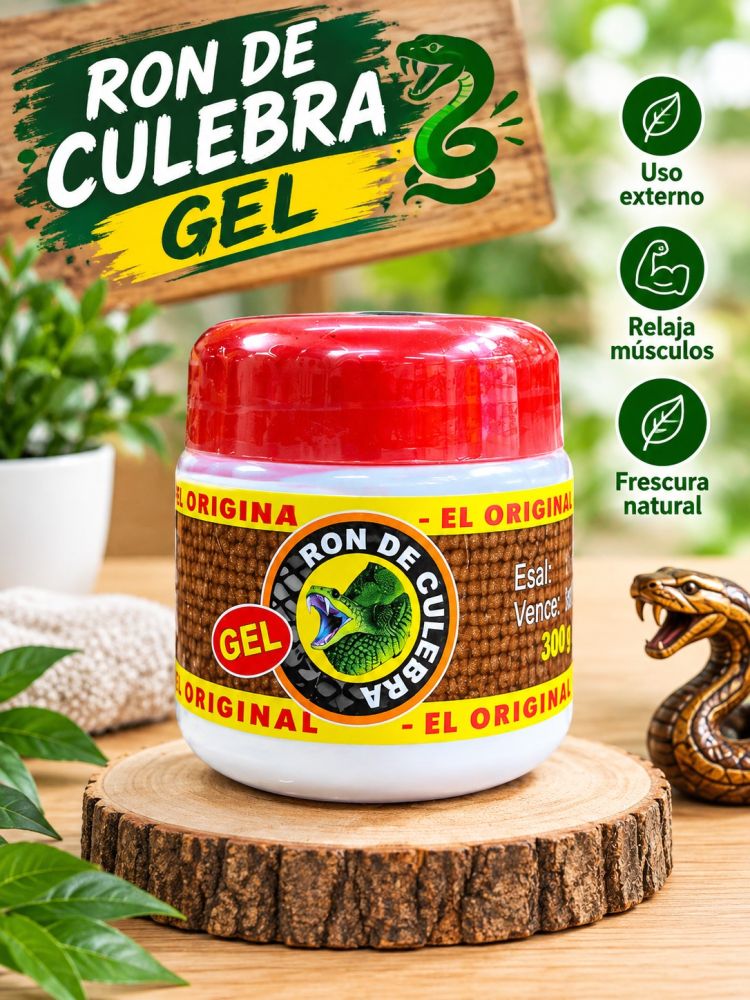Gel Ron de Culebra