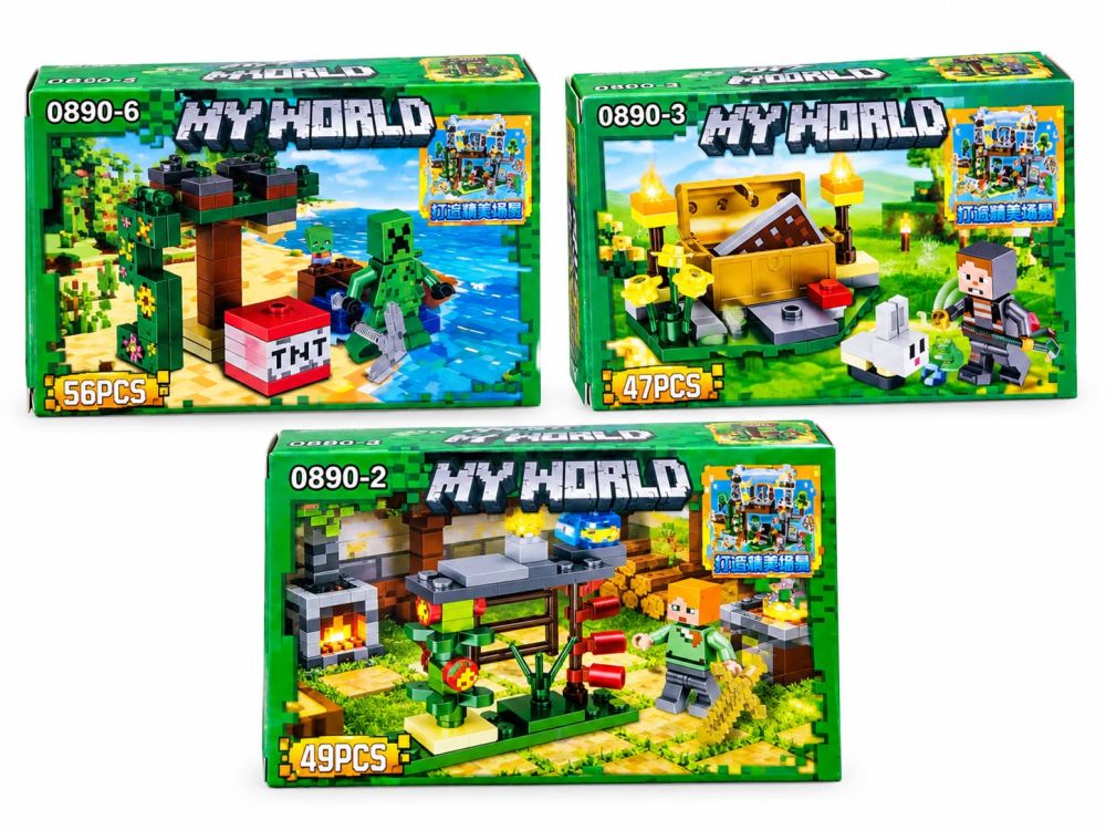⛏️ ¡LEGOS DE MINECRAFT! 🎮💚