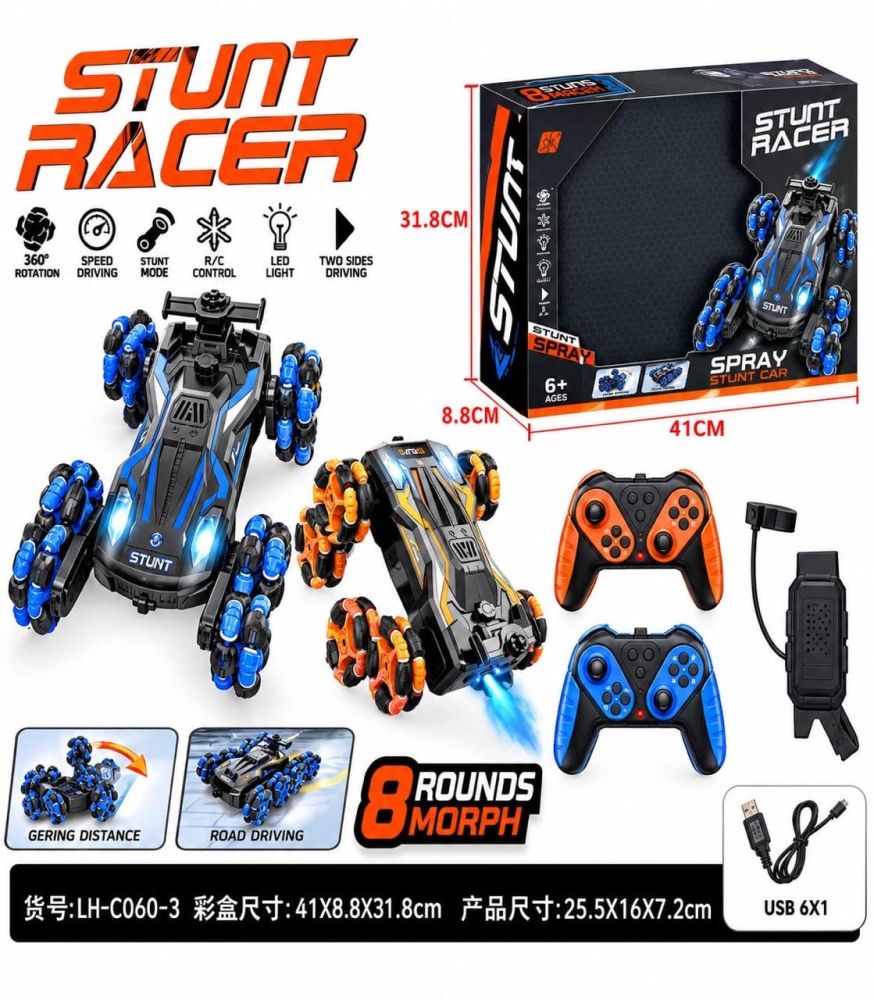 Carro a control remoto Stunt Racer