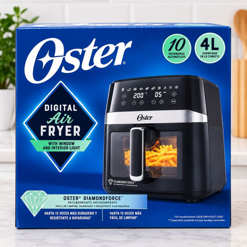Freidora de aire digital Oster 4L