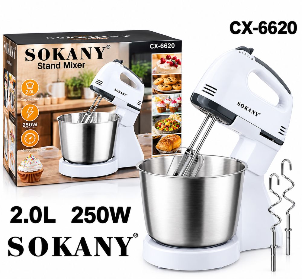 Batidora de pedestal Sokany