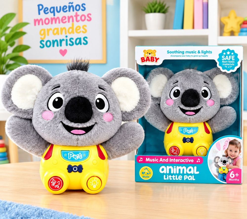 Peluche interactivo Koala Pegui