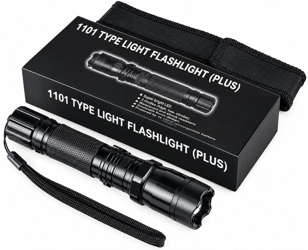 Linterna LED 1101 Type Flashlight (Plus)