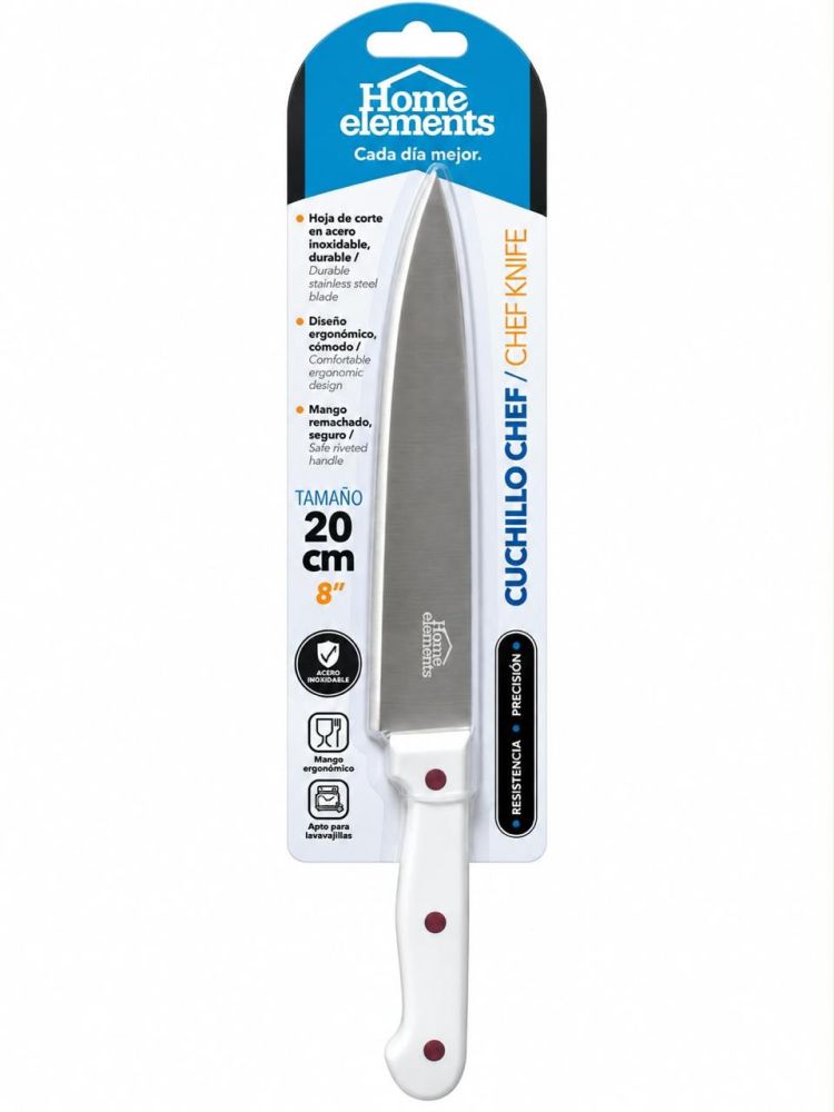 Cuchillo de chef Home elements 20Cm