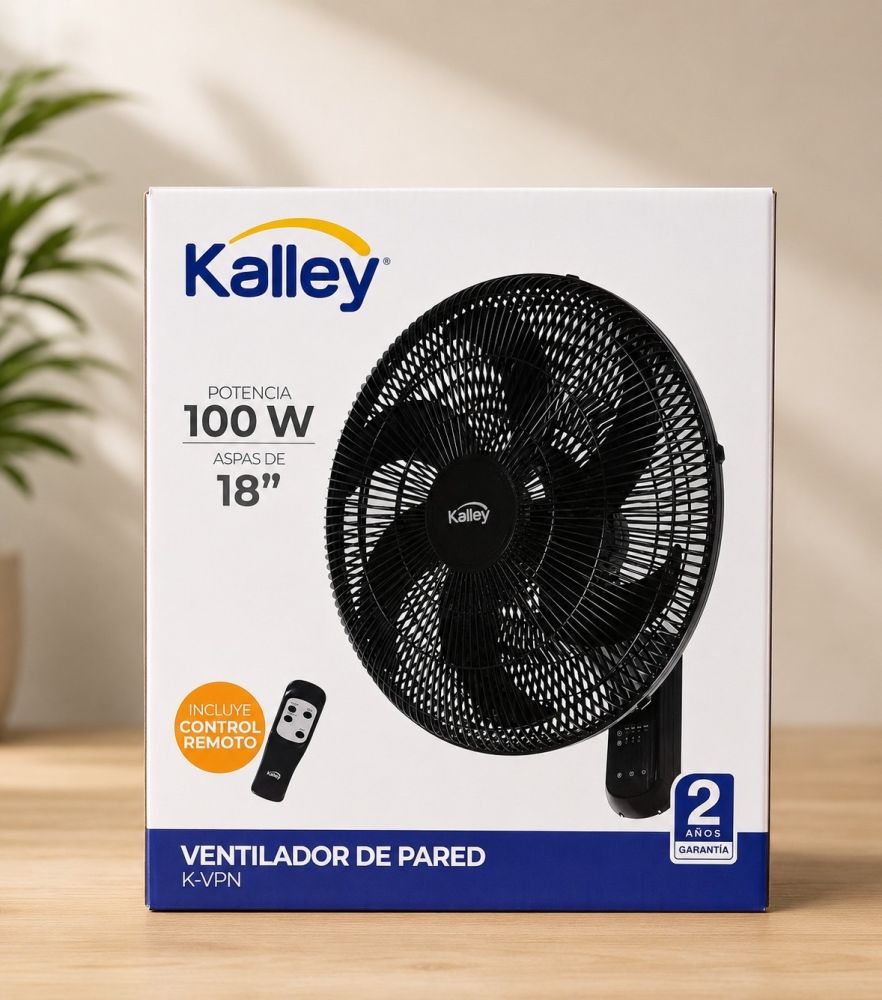 Ventilador de pared Kalley