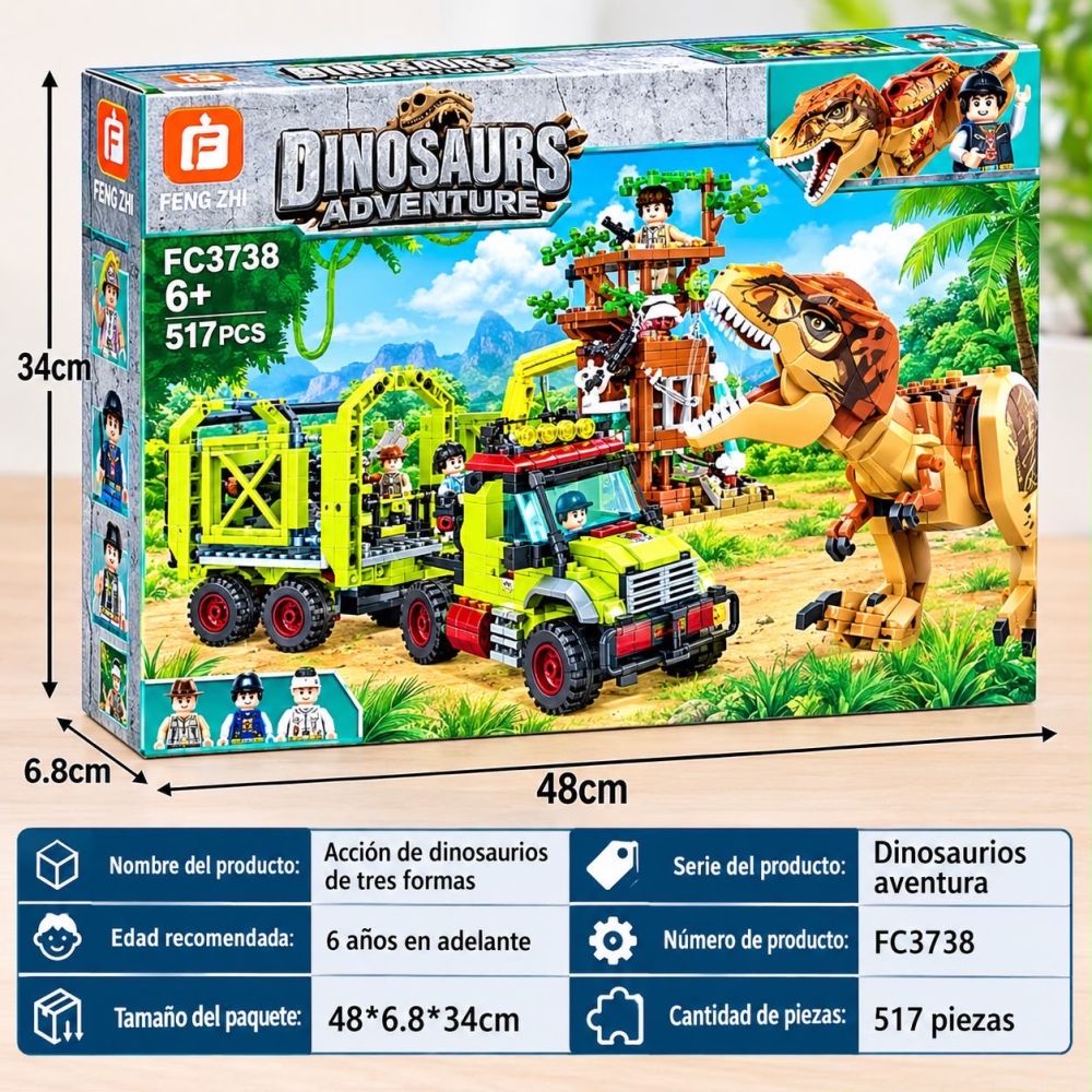 Legos De Dinosaurios Adventure Feng Zhi