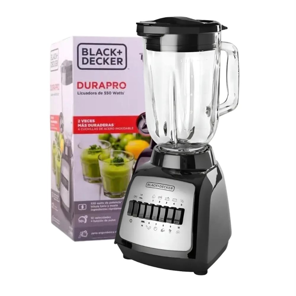 Licuadora DuraPro BLACK+DECKER NEGRA