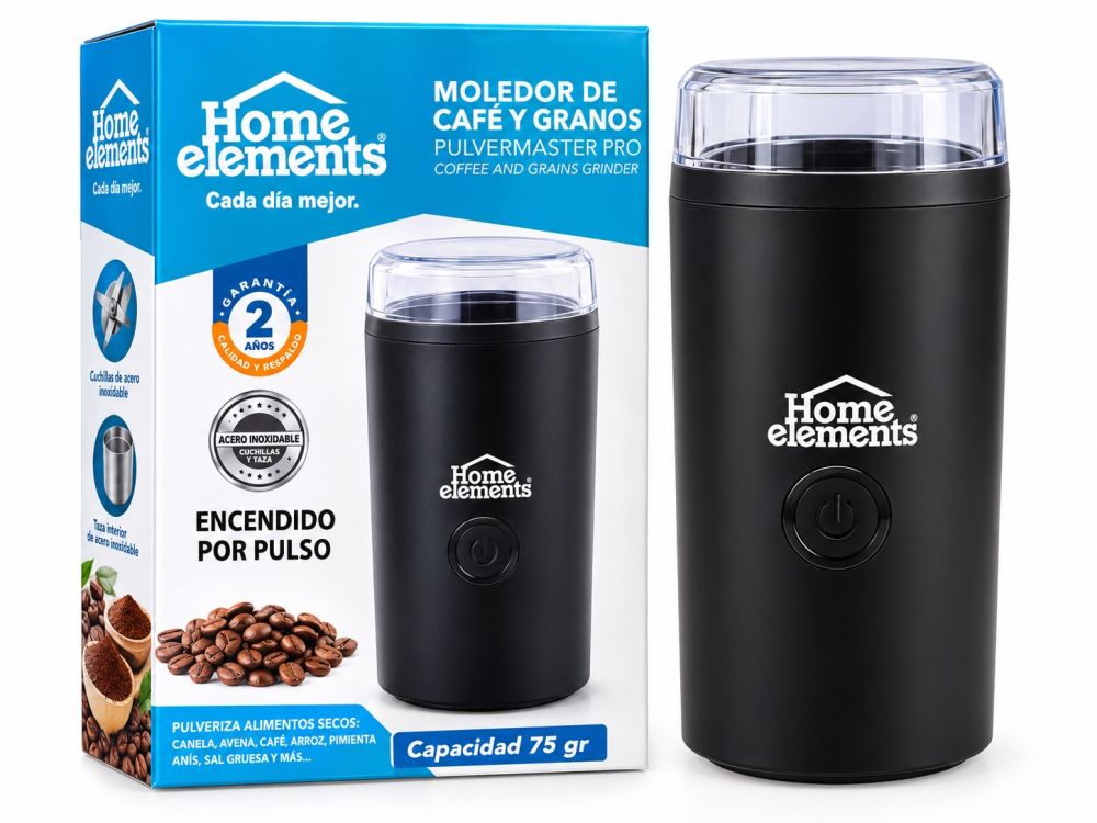 Molinillo de café y granos Home elements