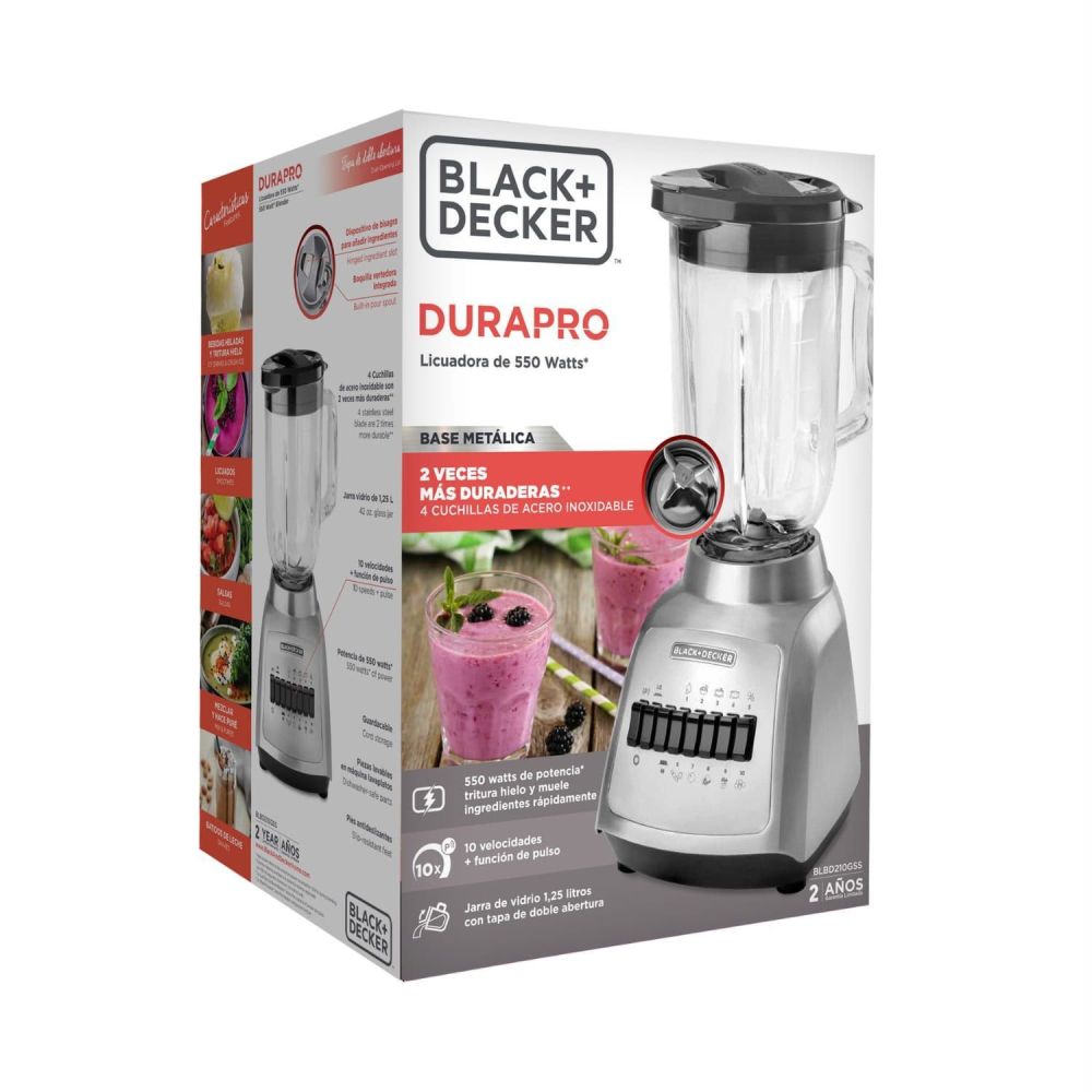 Licuadora DuraPro BLACK+DECKER BLANCA