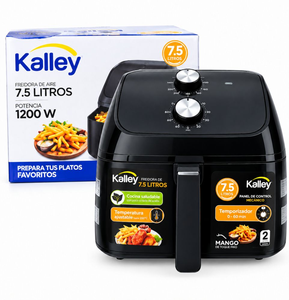 Freidora de aire Kalley 7.5