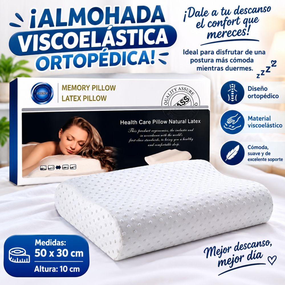 Almohada viscoelástica ortopédica ESSENCE