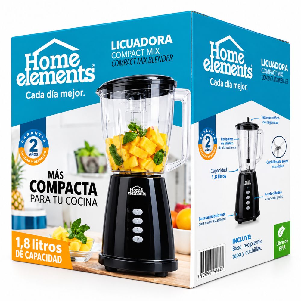 Licuadora Compact Mix Home elements