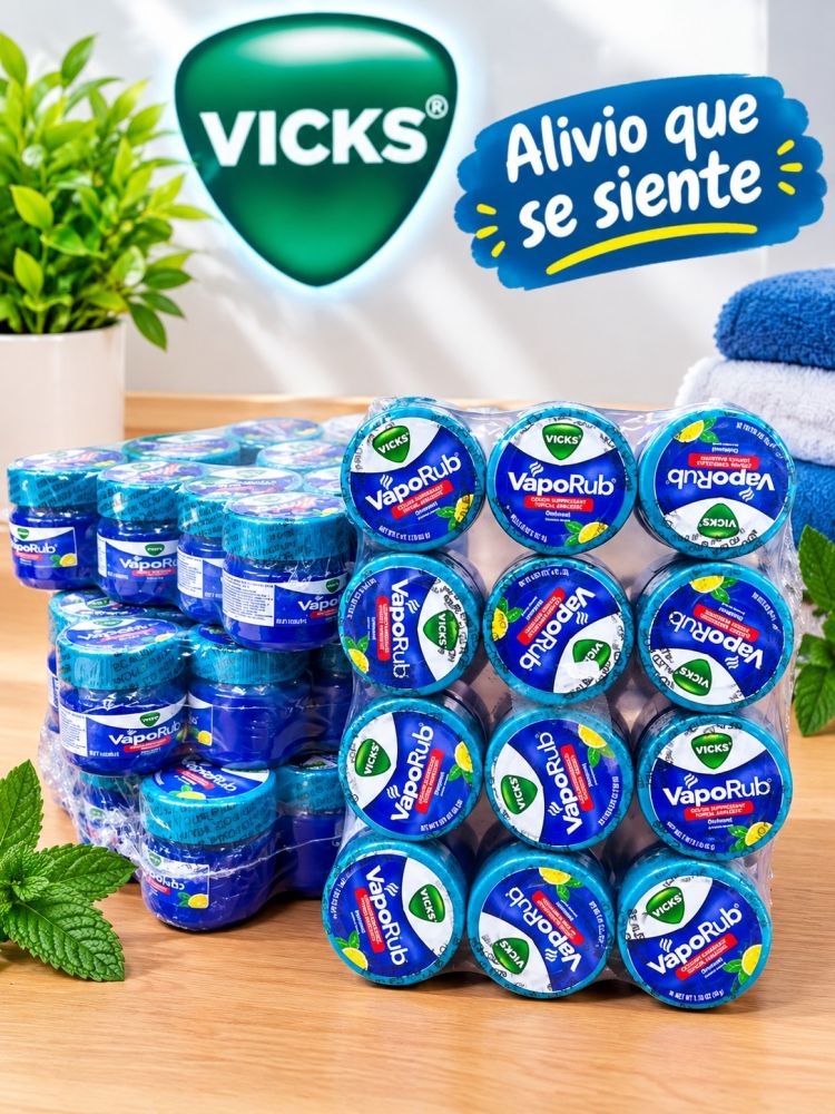 VapoRub Vicks x12