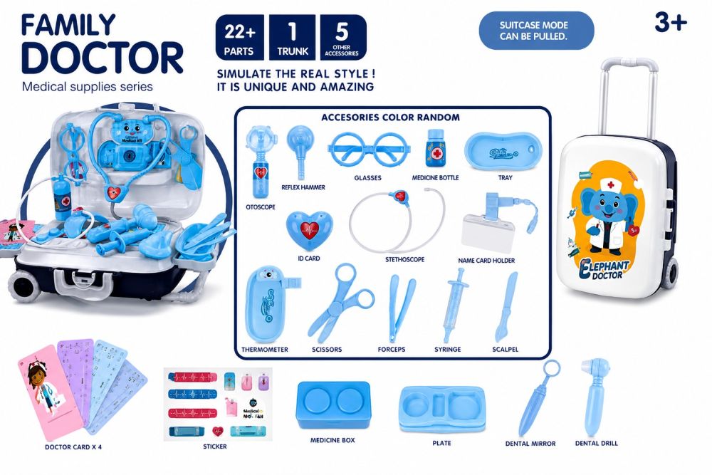 Set de doctor en maleta Family Doctor