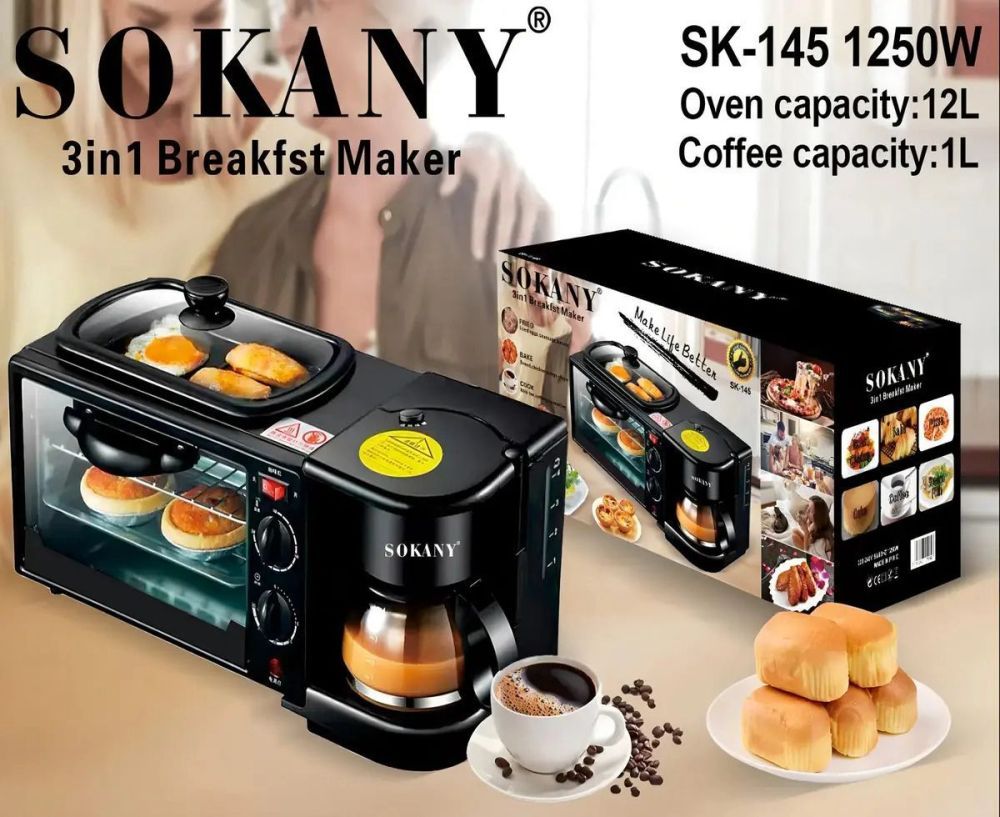 HORNO 3 en 1 SOKANY