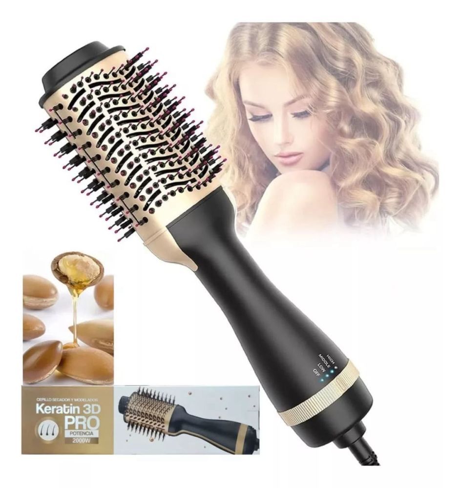 Cepillo secador y moldeador Keratin 3D PRO
