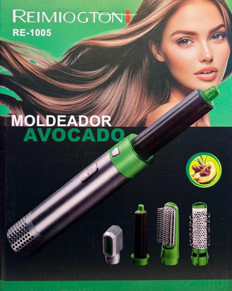 Cepillo secador 5 en 1 aguacate REIMIOGTON