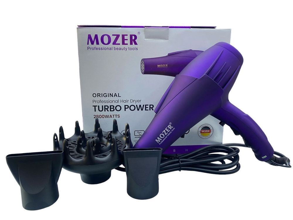 Secador de cabello MOZER con difusor 
