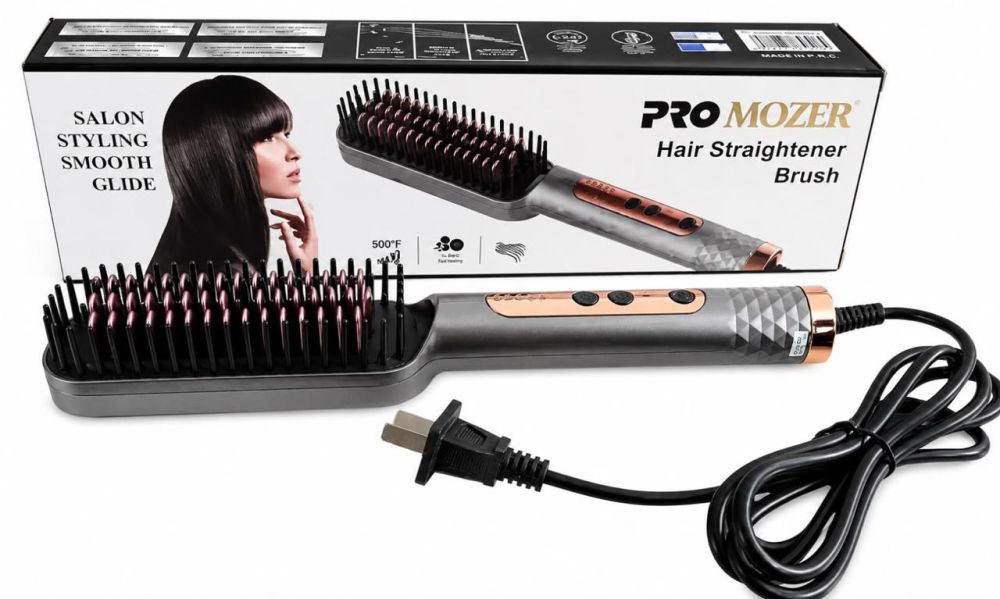 Cepillo alisador de cabello PRO MOZER