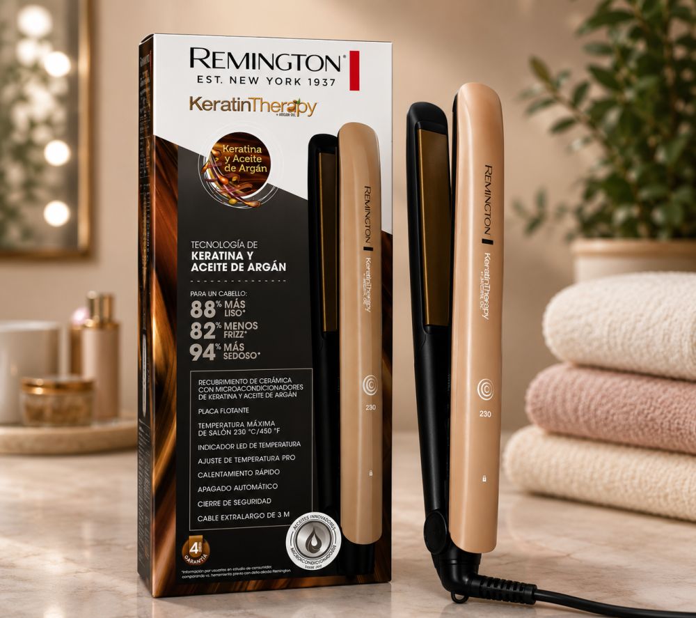 Plancha alisadora Remington Keratin Therapy Original