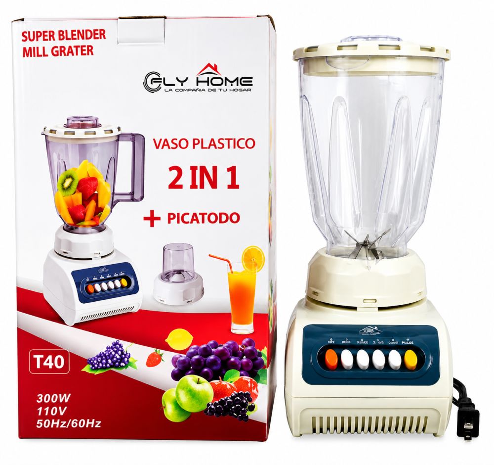 Licuadora 2 en 1 GLY HOME T40