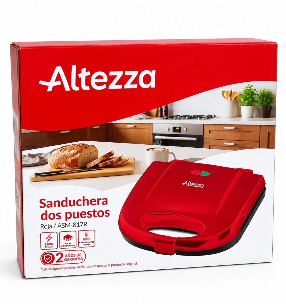 Sanduchera dos puestos Altezza