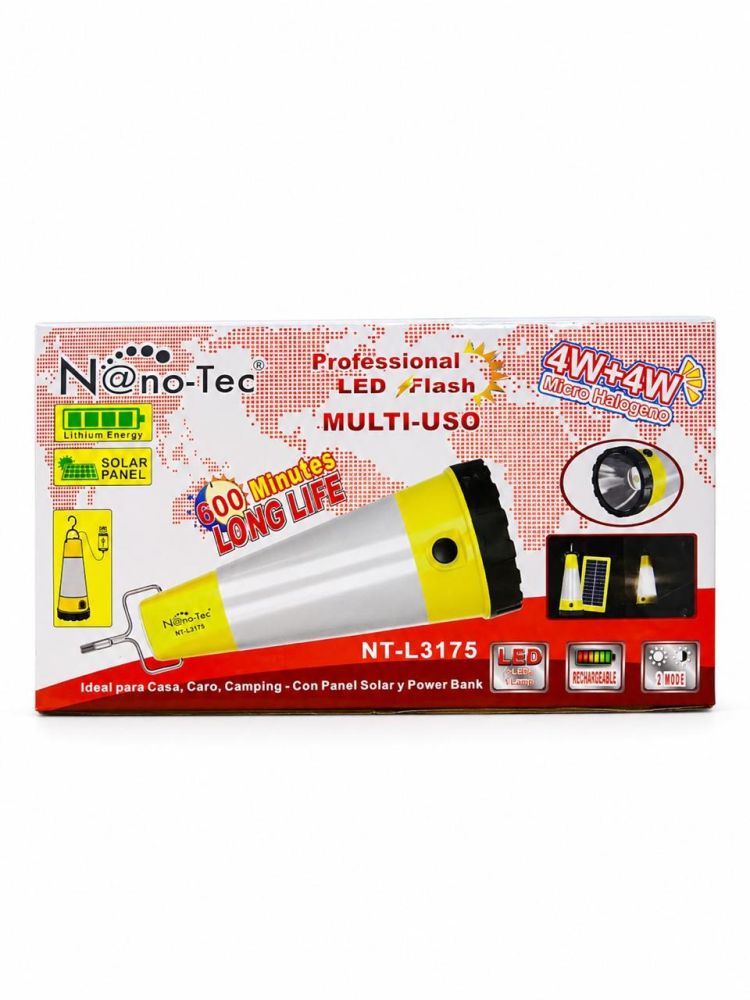 Linterna LED recargable Nano-Tec