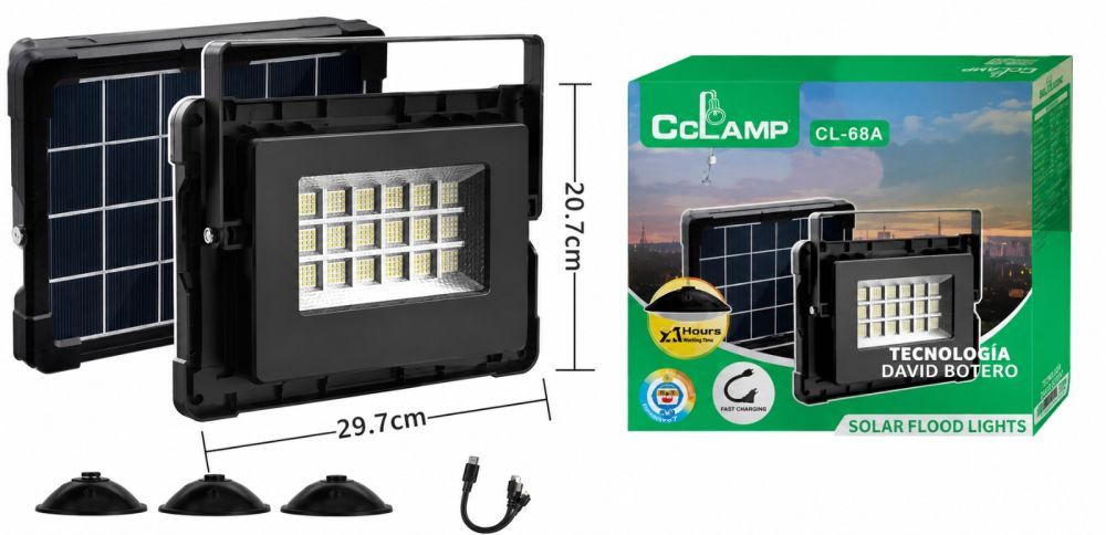 Reflector solar LED CcLAMP CL-08A
