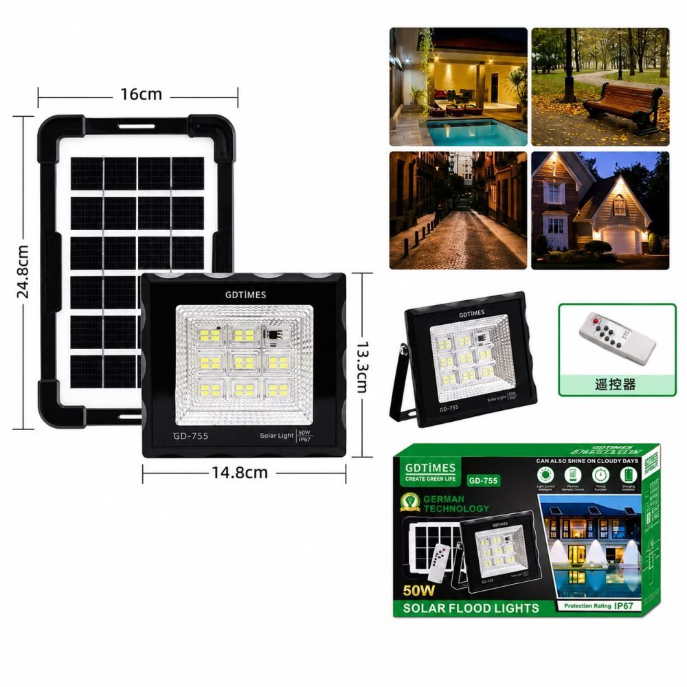 Reflector solar LED GD-755