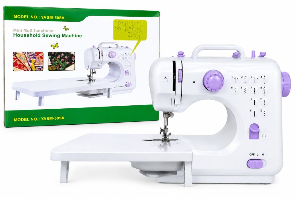 Máquina de coser con tabla mini YASM-505A