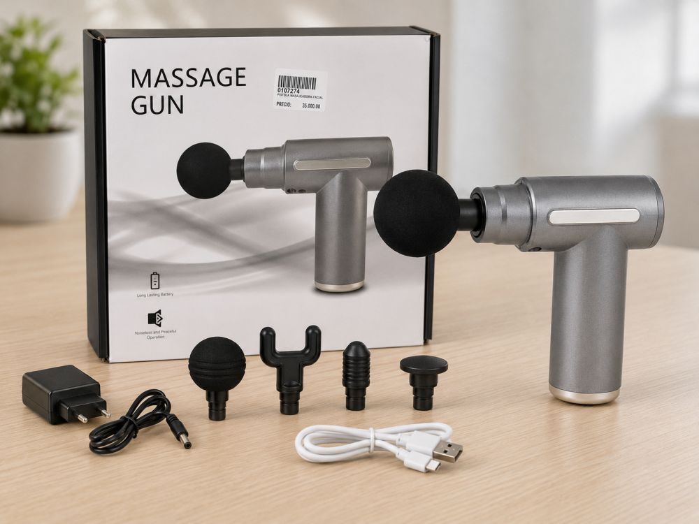 Pistola de masaje