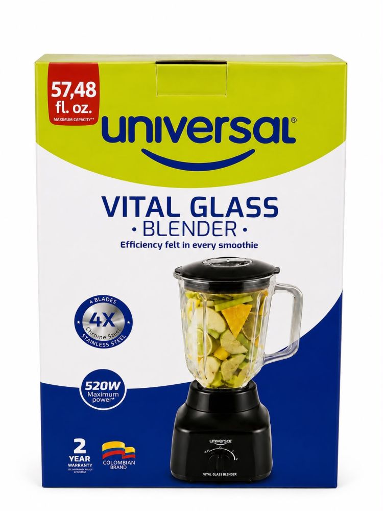 Licuadora Vital Glass Universal