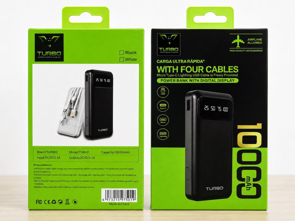 Power bank TURBO 10.000ah