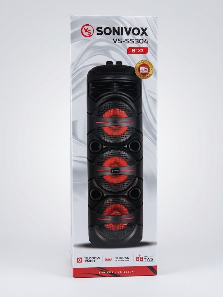 Sonivox 304  8" x3 Pulgadas