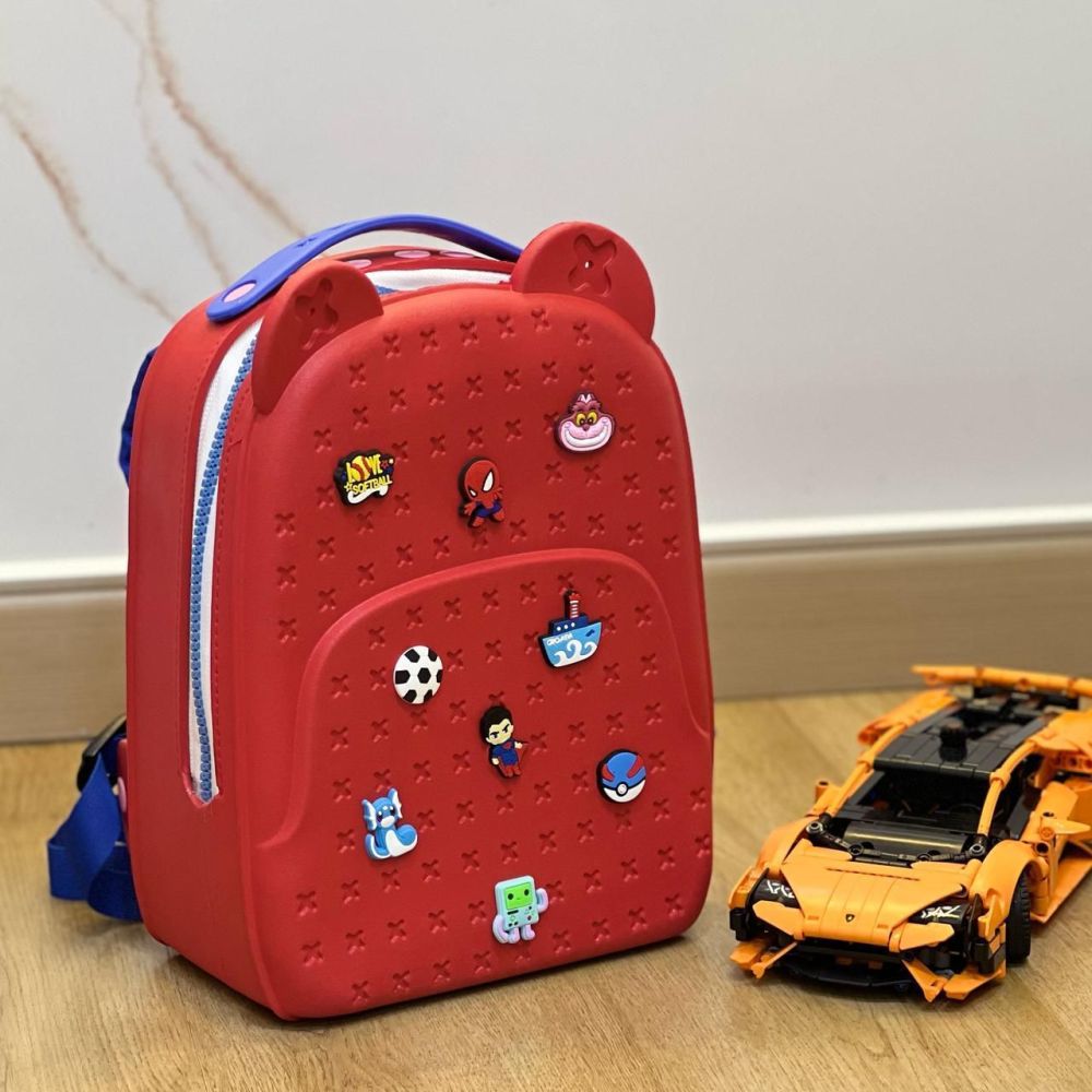 Mochila infantil cross roja