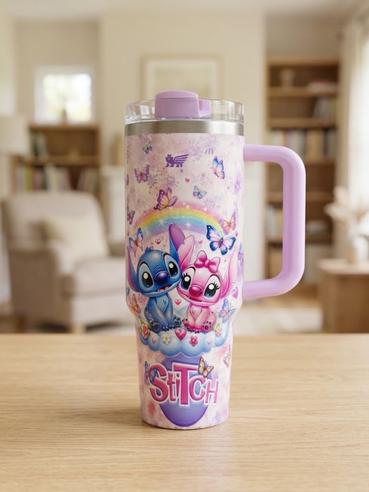 Termo con asa de Stitch