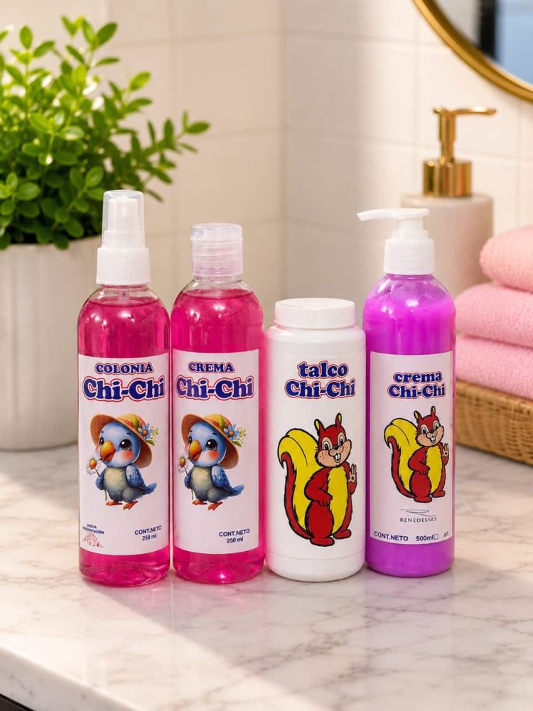 Combo x4 chi -Chi, Mennen, Chicco