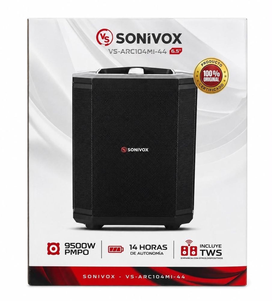 Bocina amplificada portátil SONIVOX