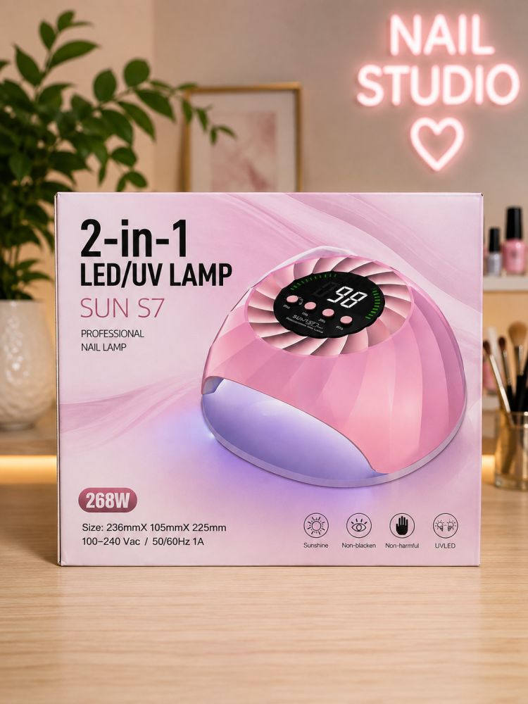 Lámpara UV/LED para uñas SUN S7