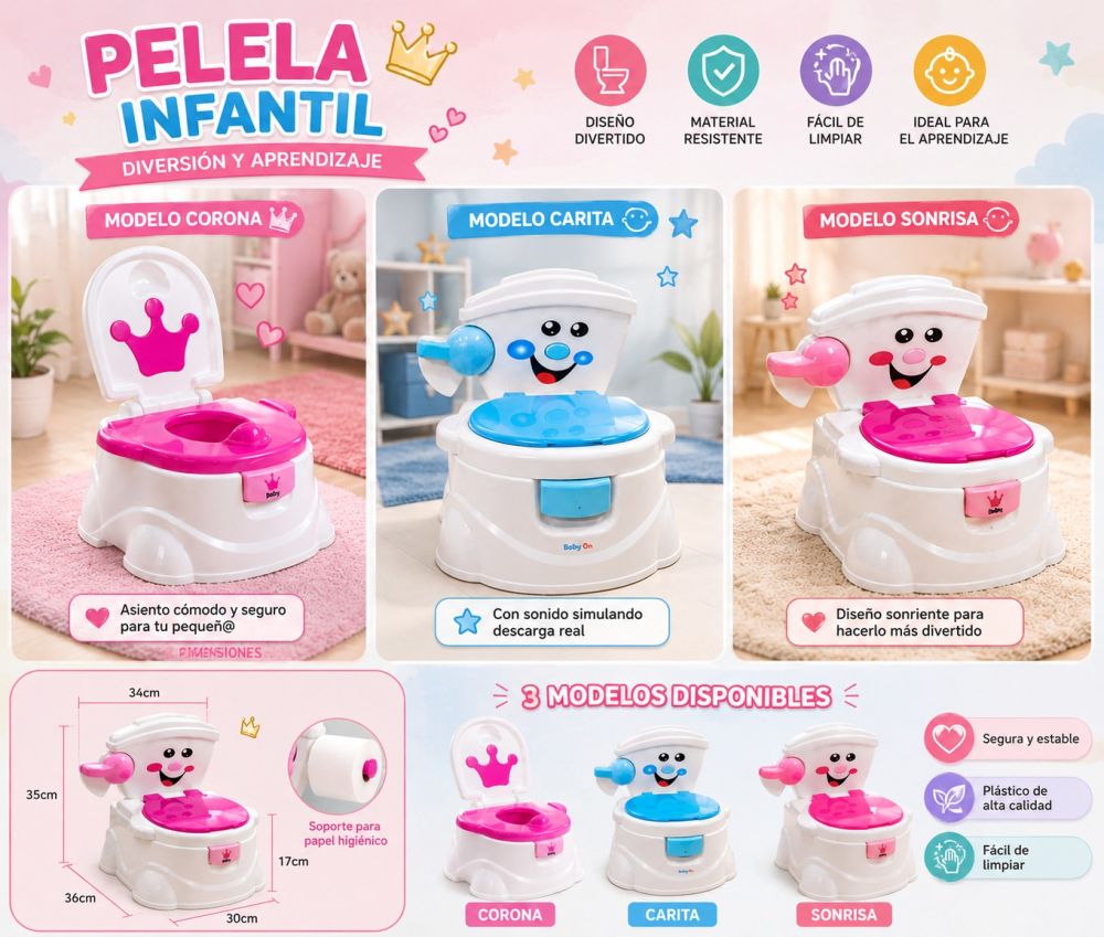 vacinilla infantil Baby On