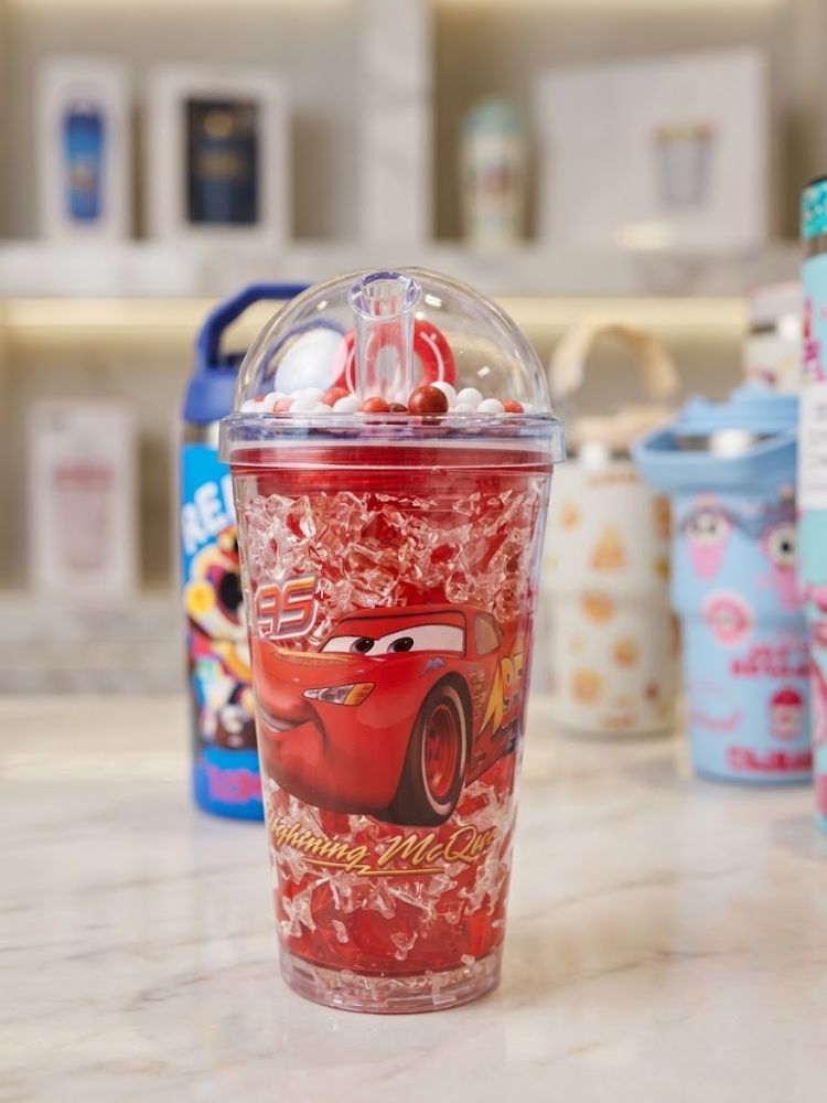 Vaso infantil con tapa de Cars