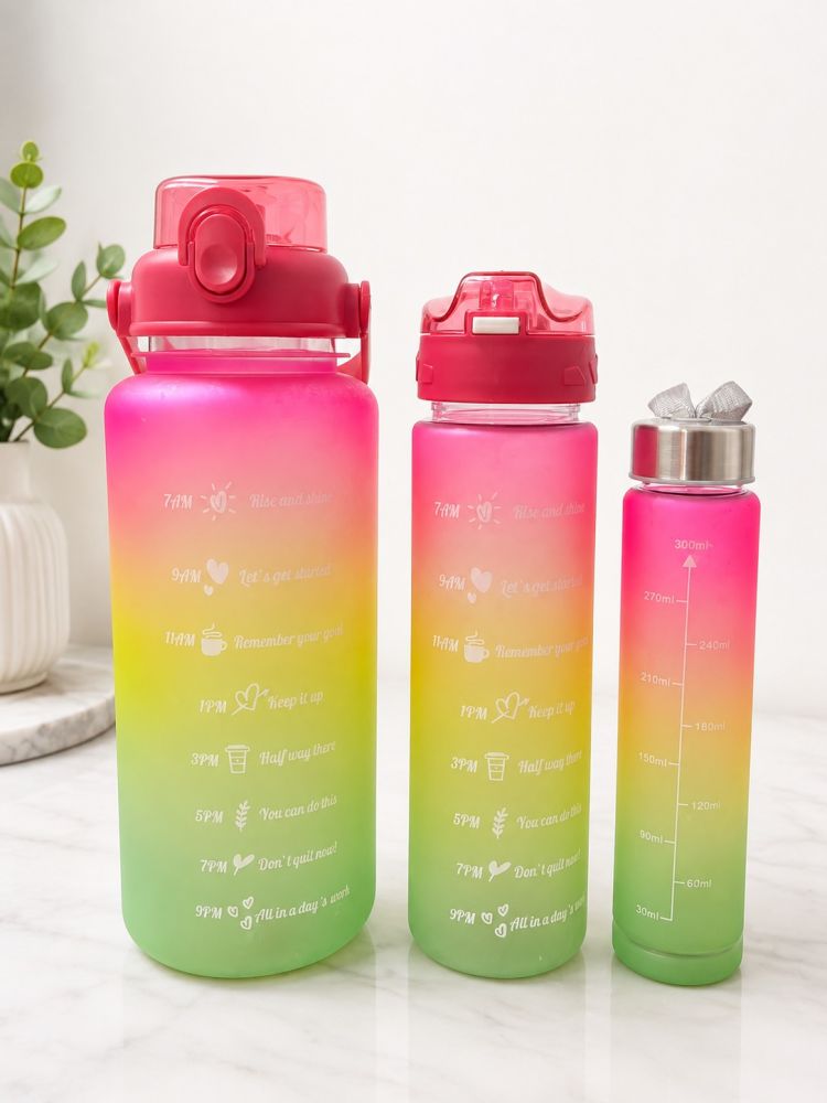 Termo trio de agua motivacionales