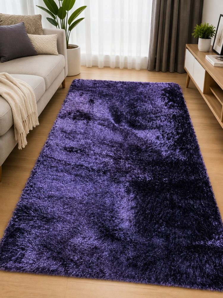 Alfombra de Peluche morado