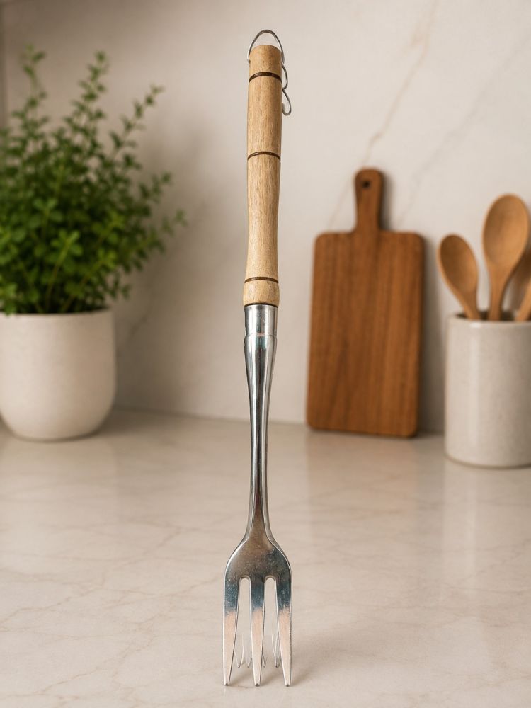 tenedor de palo 