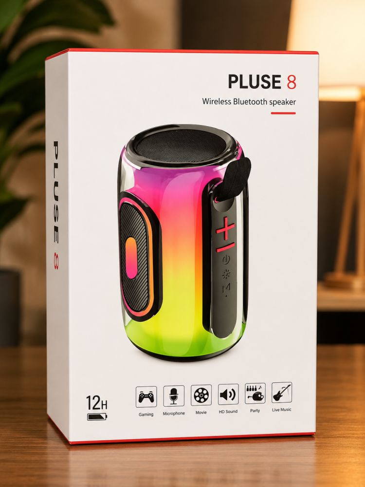 Parlante  Bluetooth inalámbrico PLUSE 8