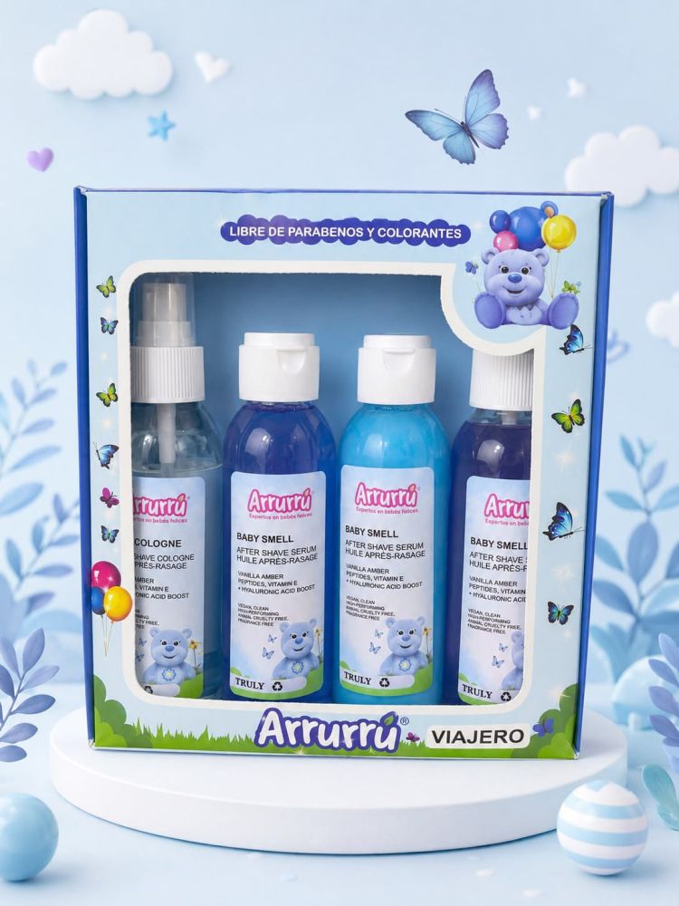 Kit de cuidado infantil viajero Arrurru