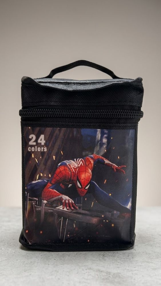 Set Marcadores 24 und Spider-Man 