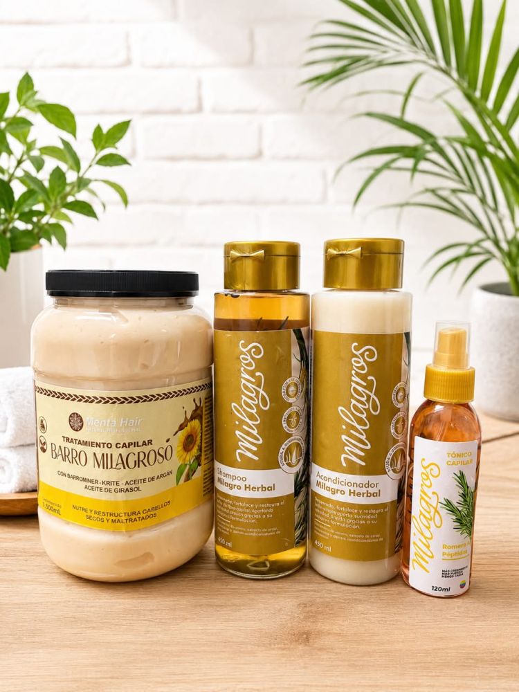 Tratamiento capilar Barro Milagroso Menta Hair